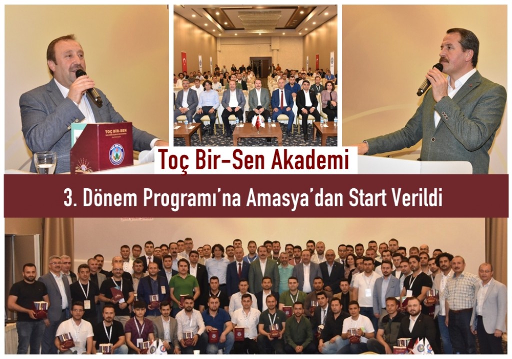 Toç Bir-Sen Akademi 3. Dönem Programı’na Amasya’dan Start Verildi