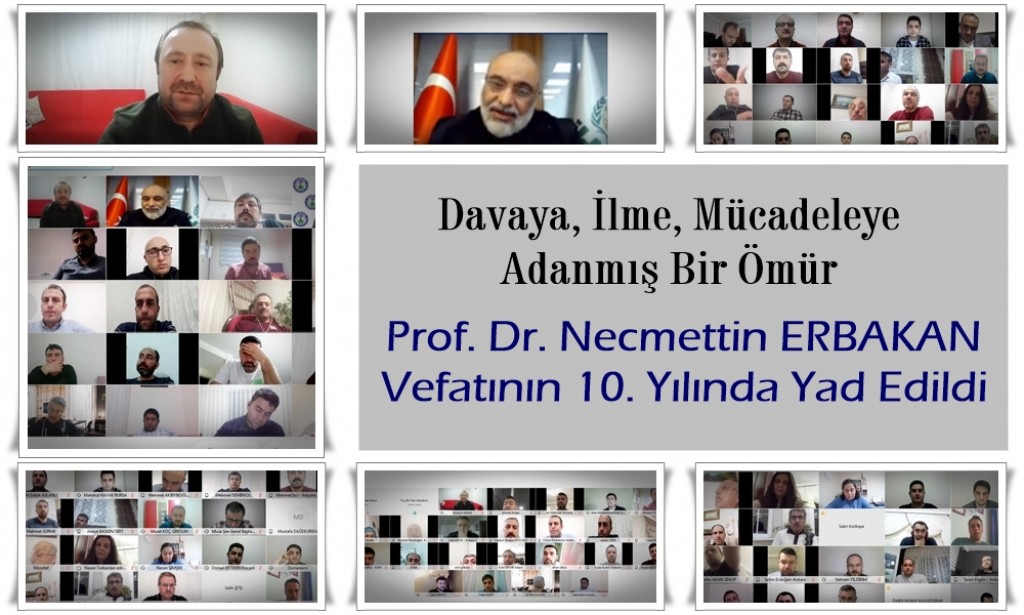 Davaya, İlme, Mücadeleye  Adanmış Bir Ömür, Prof. Dr. Necmettin ERBAKAN Vefatının 10. Yılında Yad Edildi