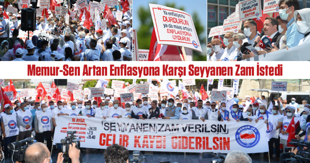 Memur-Sen Artan Enflasyona Karşı Seyyanen Zam İstedi