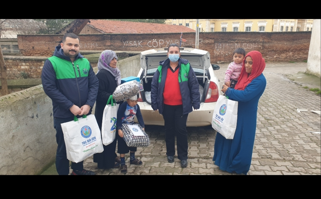 Edirne Şube Başkanlığı’ndan Örnek Yardım Kampanyası