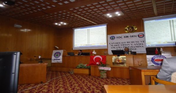 İstanbul Şube Başkanlığından Çanakkale Ruhu ve M. Akif Ersoy Programı