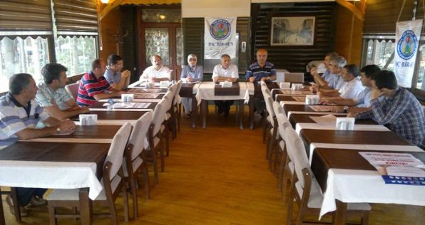 Sakarya Şube Başkanlığı İle İş Yeri Temsilcileri Bir Araya Geldi