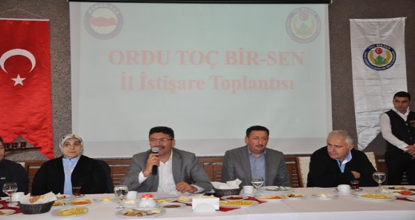 Ordu Şubesi İstişare Toplantısını Gerçekleştirdi