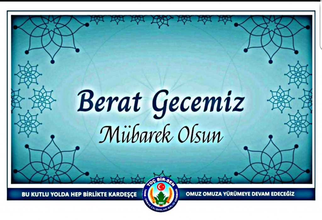 Berat Gecemiz Mübarek Olsun