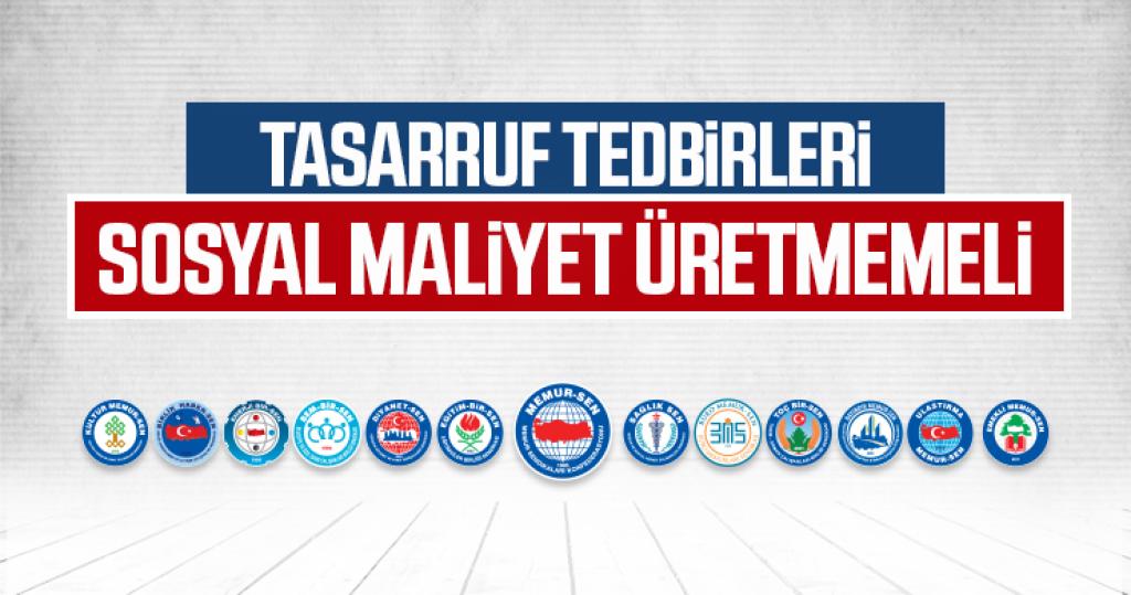 Tasarruf Tedbirleri, Sosyal Maliyet Üretmemeli