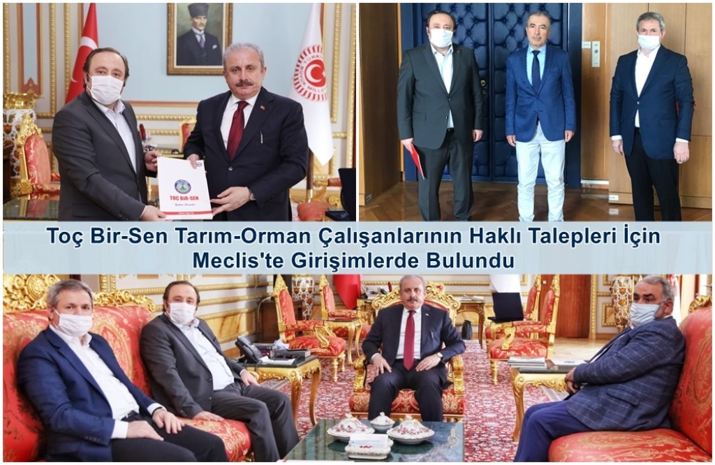 Toç Bir-Sen Tarım-Orman Çalışanlarının Haklı Talepleri İçin Meclis'te Girişimlerde Bulundu