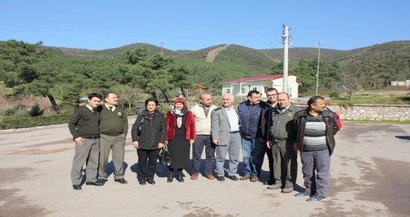 Kocaeli Şube Körfez Orman İşletme Şefliğindeki Üyeleri Ziyaret Etti