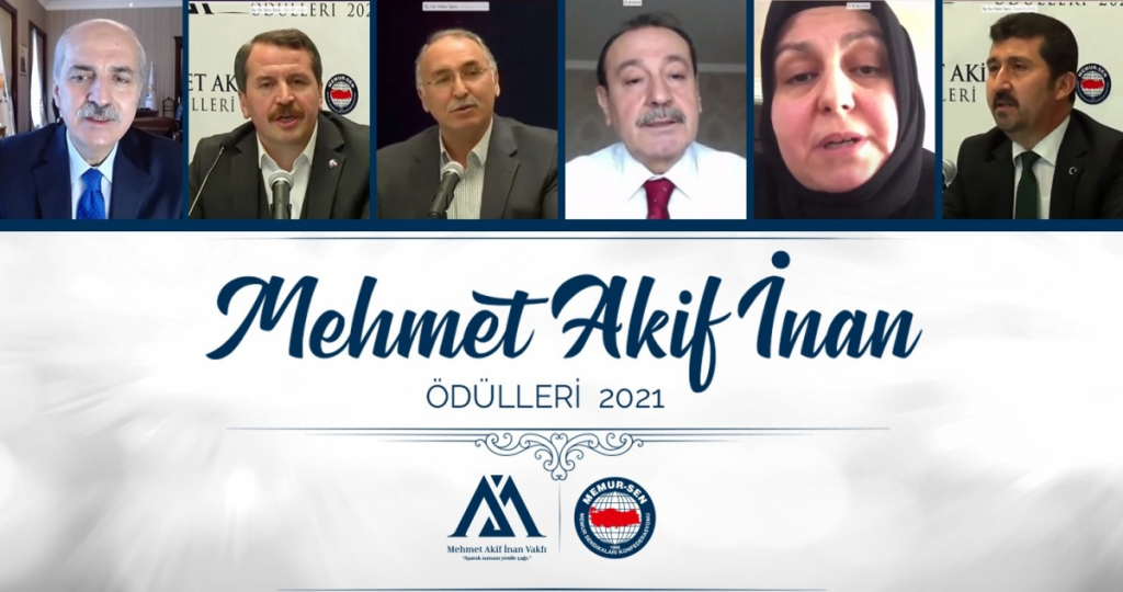 Mehmet Akif İnan Ödülleri Sahiplerini Buldu