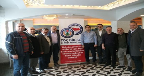 Kayseri Şube Başkanlığından İstişare Toplantısı