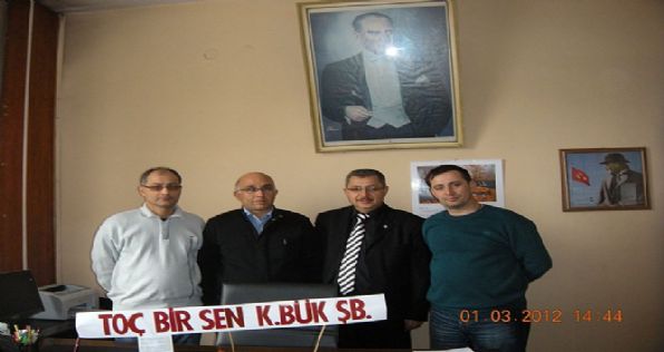 Karabük Şubesi Yeni İdarecileri Ziyaret Etti.