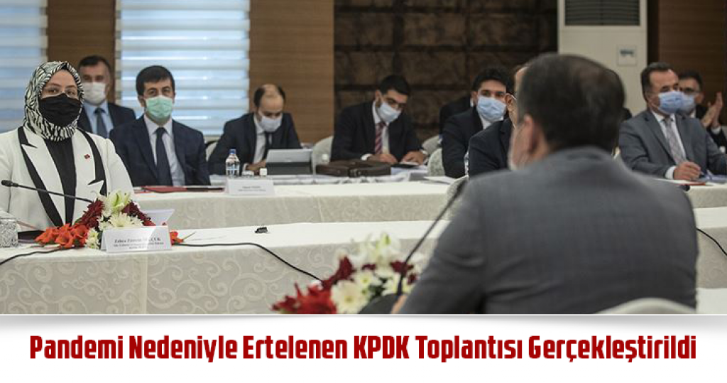 Pandemi Nedeniyle Ertelenen KPDK Toplantısı Gerçekleştirildi