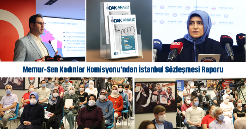 Memur-Sen Kadınlar Komisyonu’ndan İstanbul Sözleşmesi Raporu